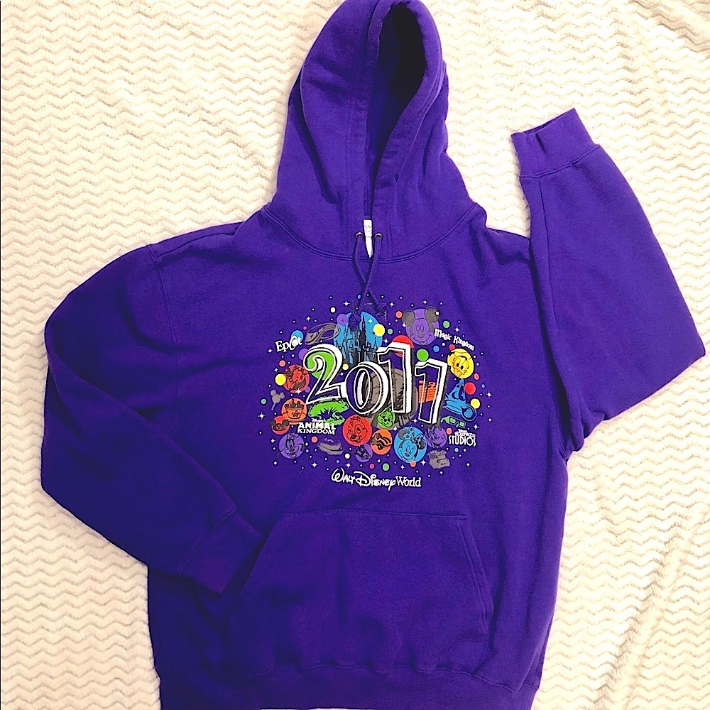 DISNEY PARKS RESORT Embroidered Sweatshirt Hoodie